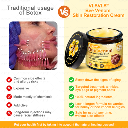 ✨🇬🇧✨Made and Shipped from UK ✨ VLSVLS® Bee Venom Skin Restoration Cream 🔥 LAST DAY 80% OFF