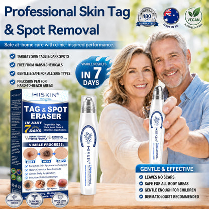 𝐇𝐈𝐒𝐊𝐈𝐍®👩‍⚕️ 𝟕-𝐃𝒂𝘆 𝐒𝗸𝐢𝐧 𝐓𝒂𝗴 & 𝐒𝐩𝙤𝐭 𝐄𝐫𝒂𝐬𝙚𝐫 Painless & Scar-Free Advanced Imperfection Removal Rollerball Pen