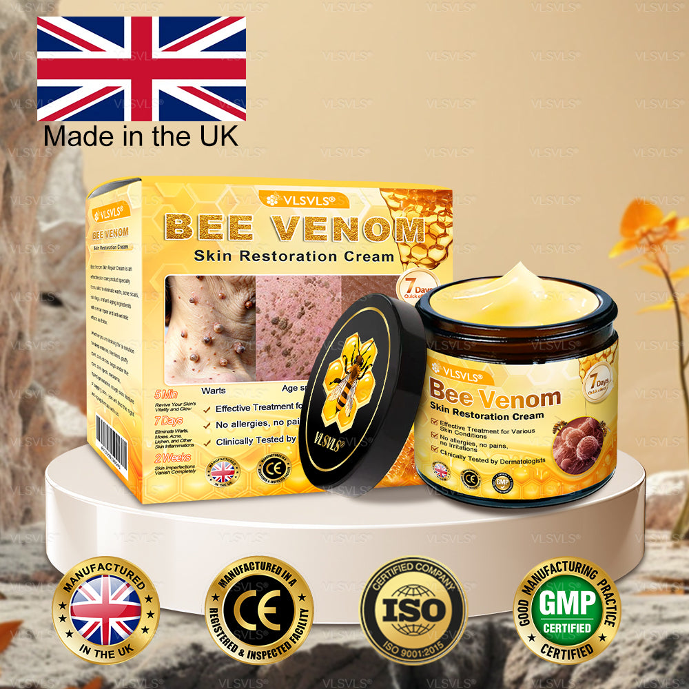 ✨🇬🇧✨Made and Shipped from UK ✨ VLSVLS® Bee Venom Skin Restoration Cream 🔥 LAST DAY 80% OFF
