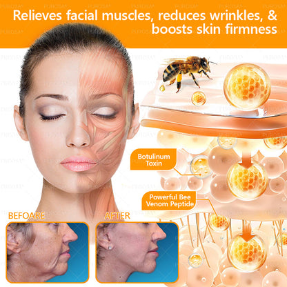 🇬🇧✨Made and Shipped from UK ✨ PUROSA® Bee Venom Wrinkle-Firming Multi-purpose Cream 🔥 LAST DAY 80% OFF